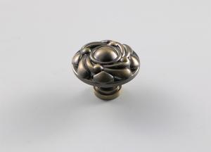 Wholesale Lacquer Antique Knobs style Kitchen Dresser Cabinet Single Hole Handle from china suppliers