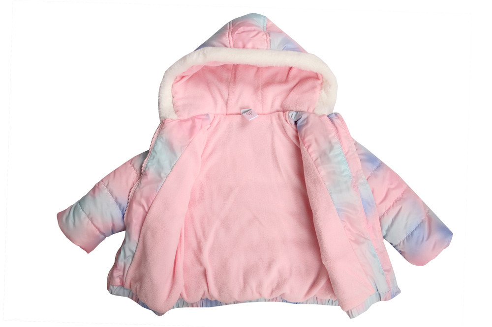 Stockpapa 100% polyester Baby Girls Hooded Winter Coat