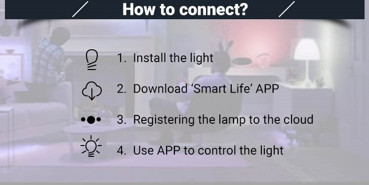 Music Wifi Color Changing Light Bulb 80Ra Stereo Audio Wifi Bulb With Speaker Remote Control