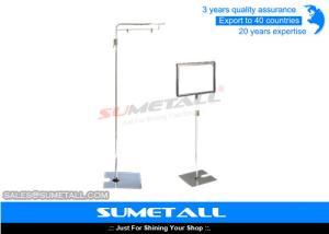 Wholesale Freestanding Shop Display Fittings POP Stand Sign Card Holder A4 Frame from china suppliers