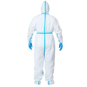 Wholesale EN14126 Against Blood Disposable Protection Clothing Medical Protective Coverall from china suppliers