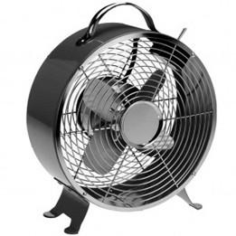 Wholesale SAA 20cm Black Retro Electric Fan Table Fan 2 Speed Australia Metallic With 4 Blades from china suppliers