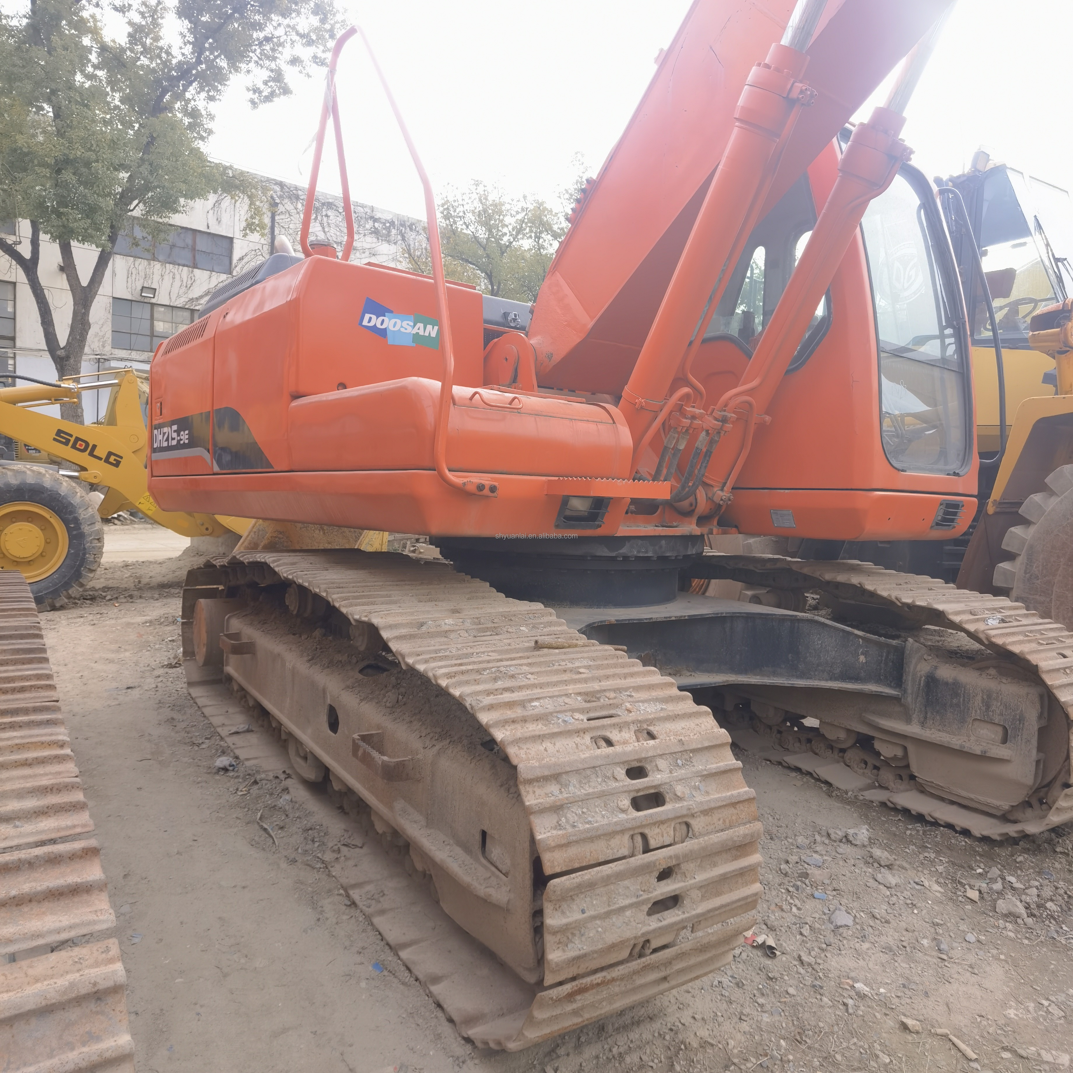 2021 Used DH215-9E Doosan Excavator Excellent Working Efficiency 0-2000 Working Hours