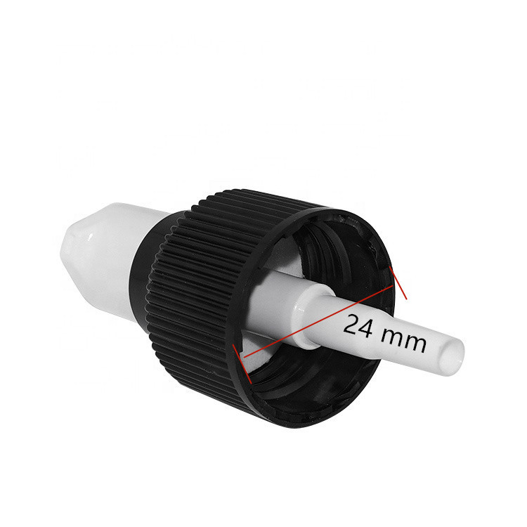 Ribbed Surface Plastic Treatment Pump Half Cover Assembly With Bottles