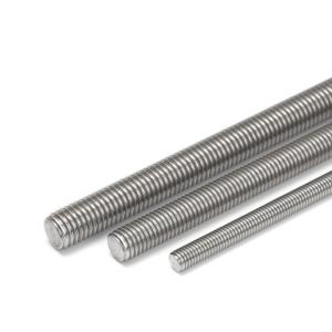 Wholesale 304 316 Stainless Steel Double Head Bolt DIN975 Full Tooth Stud with Plain Finish from china suppliers