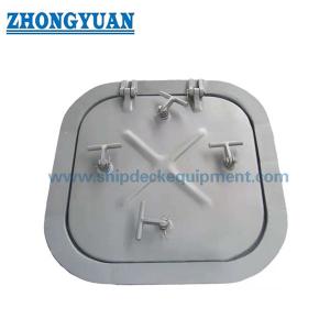 China CB/T 3728 Type D Flush Weathertight Small Hatch Cover With Dogs Marine Outfitting on sale