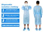 Disposable Non Woven Surgical Gowns , Disposable Non Woven Gowns Isolation Apron
