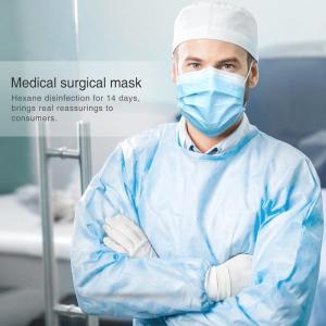 Wholesale Ant Virus 3 Ply Disposable Face Mask Non Woven Surgical Mask Ear Wearing from china suppliers