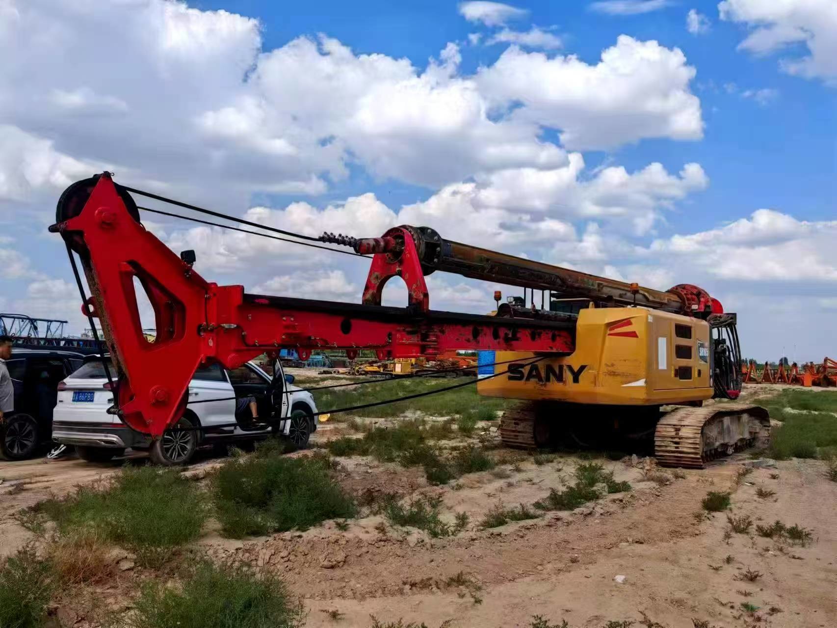 2022 Sany rotary drilling drill has excellent mechanical performance, simple operation and easy to use