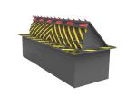 380 Voltage high speed anti bombing attack car road blockers roadway protection