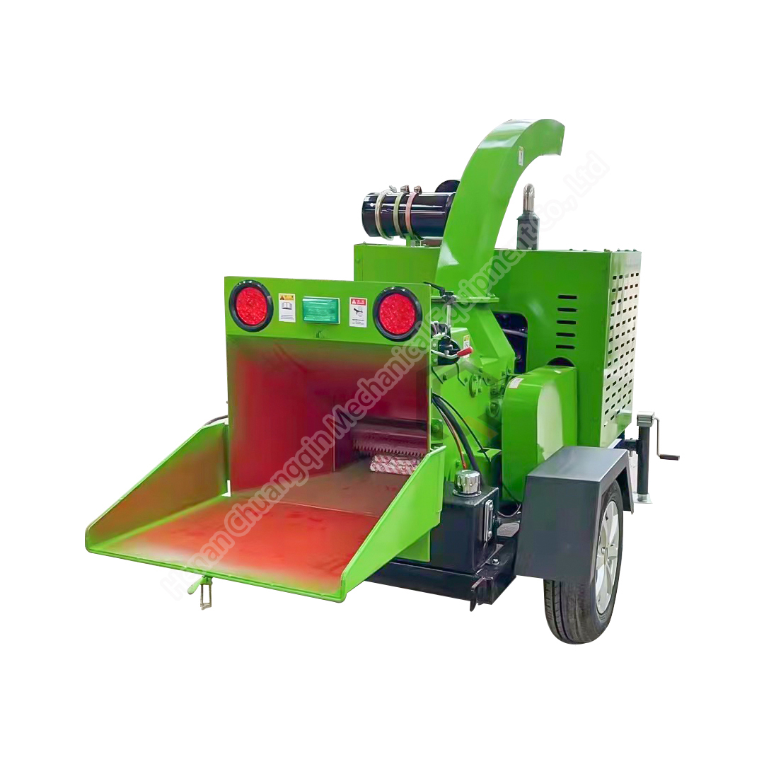 Diesel wood chipper shredder wood branch chipper branch chipper