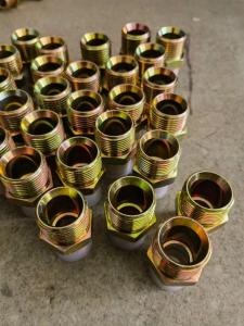 Wholesale Customized Thread Adapter / Hydraulic Hose Fittings Hydraulic Hose Ferrule Fittings from china suppliers