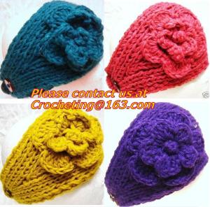 Wholesale Women knitted Warm Crochet Headbands Knitted Headbands Headwraps For Women Ladies accessor from china suppliers