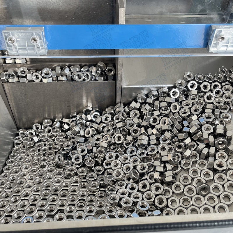 Automatic Step Feeder System Hardware Bolts Hex Nut Screw Feeder