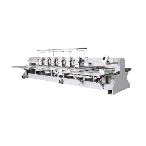 High Speed 6 Heads Computer Sequin Embroidery Machine With Cording Embroidery Function