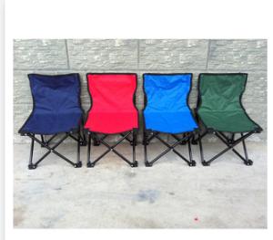 Wholesale New customed logo promotional fold metal oxford cloth beach chair outdoor advertising gift from china suppliers