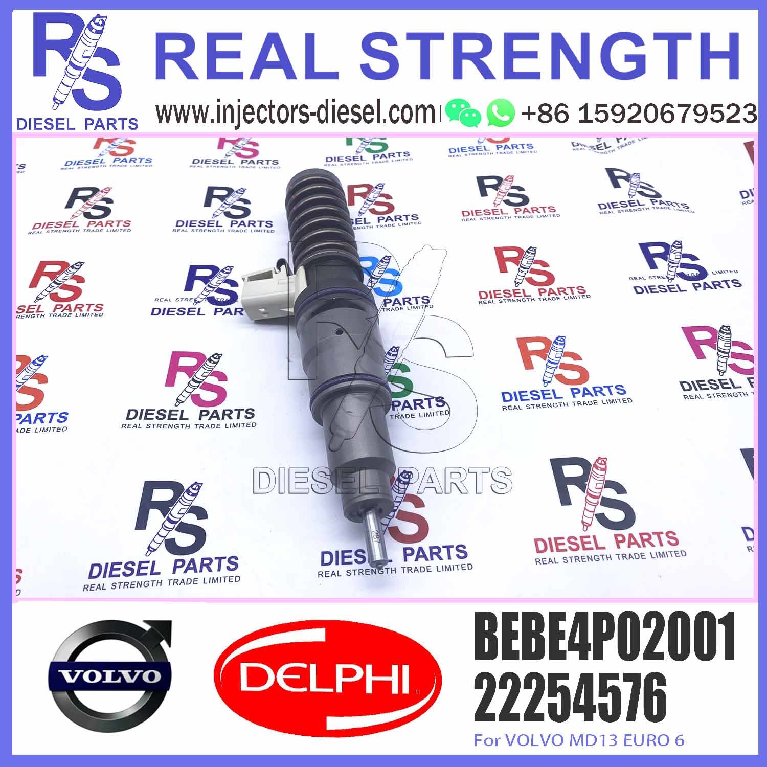 21977918 BEBE4P02001 Diesel Fuel Injector For V-O-L-V 21977918 22089886 21914027