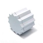 Exquisite Shaped Paper Box Twelve Corner Packaging Box Polygonal Flat Cover Gift