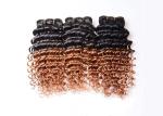 Ombre Virgin Brazilian Hair Deep Wave Two Tone Ombre Hair Extensions 1b/30