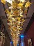 Large Chandeliers High Ceilings Fixture Restaurant Table Handmade Murano Glass