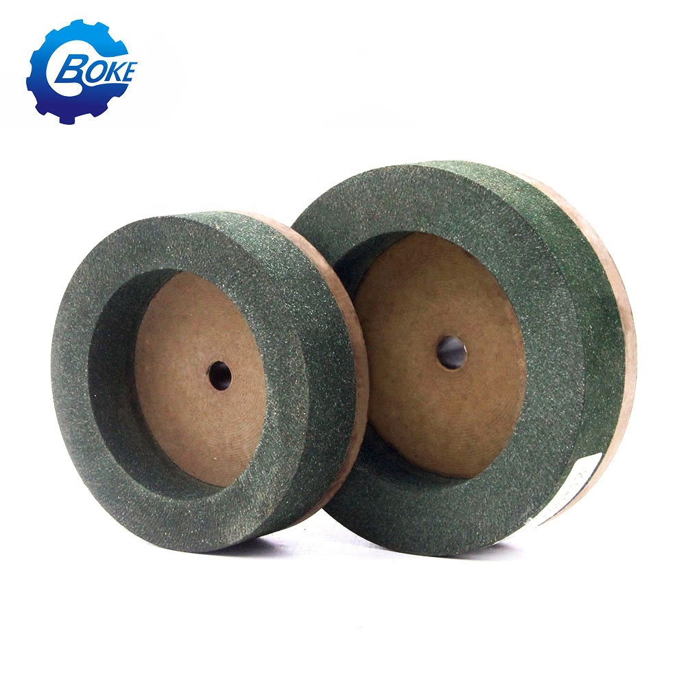 Good Performance Green Cup Shape 150mm Bk Polishing Wheel For Edging Machine