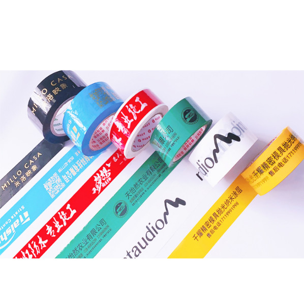 Adhesive Printing Customized Custom Logo Printed Fragile OPP Packaging Packing Bopp Tape