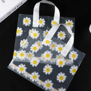 Wholesale Waterproof Garment Plastic Packaging Bags With Little Daisy Pattern Printing from china suppliers