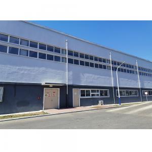China Q345B Prefab Metal Building Kit Steel Frame Roof Portal Frame Warehouse on sale