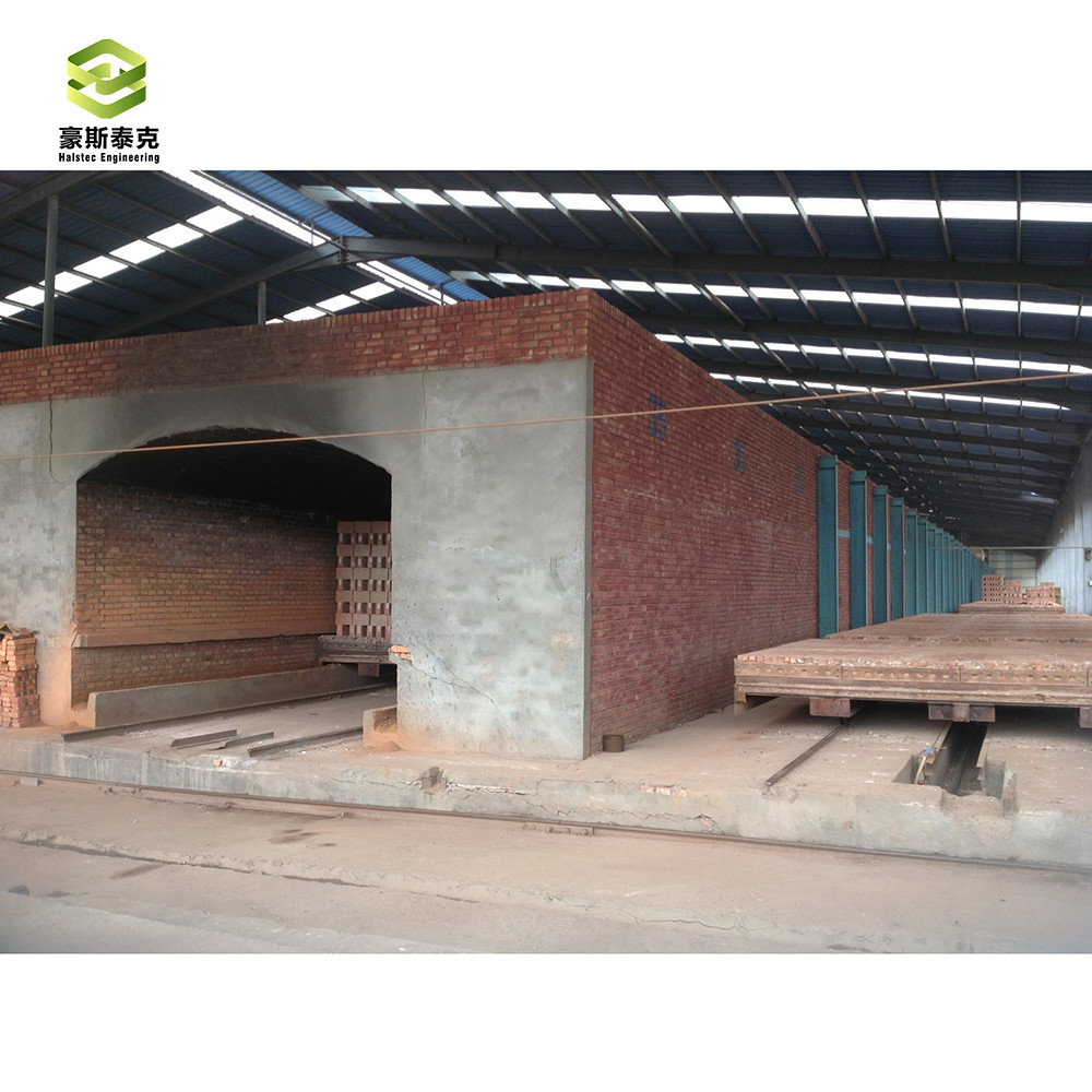 100000-200000 Bricks/Day Capacity Tunnel Kiln Brick Burning Machine Energy Saving