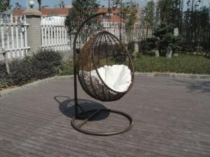 Wholesale Excellent Contemporary Outdoor Rattan Furniture Swing Chair For Cafe from china suppliers