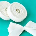 10mm-50mm Papermart Wired Ribbon FSC Degradable Plain Pattern Paper Ribbon