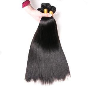 Wholesale Women Dyeable Hair Extensions For Short Hair , Double Layer Long Black Hair Extensions from china suppliers