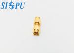 SMA Male to SMA Male RF Coaxial Adapter – Brass Body
