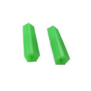 Wholesale 12mm Plastic Plug Anchors Green Impact Resistance from china suppliers