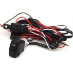 Rocker Switch LED Light Bar Wiring Harness for Cars Truck Motor ATV UTV Yacht