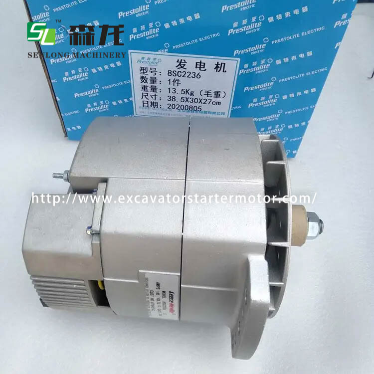 Alternator 24V 100A Heavy machinery Generator 654643 OE52360 8SC3015U 8SC3169U 562612