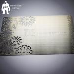 Wholesale Promotional Custom Stylish Metal Silver Credit Card