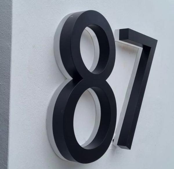28C Stainless Steel Alphabet Letter Outdoor Signage Led Metal Light Custom 3D