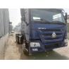 Buy cheap Sinotruk HOWO 6*4 Tractor Truck Good Condition blue From Tire Design 6800*2496 from wholesalers