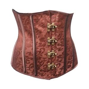 Wholesale Plus Size Leather Bustier Top Womens Underbust Corset from china suppliers