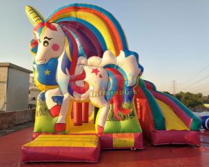 Wholesale Kids Unicorn Jumping Castle With Cartoon Character Themes / Baby Bouncer Jumper from china suppliers
