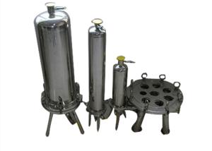 Wholesale SS304 / SS316 Multi Cartridge Filter Housing / Sanitary Filter Housing from china suppliers