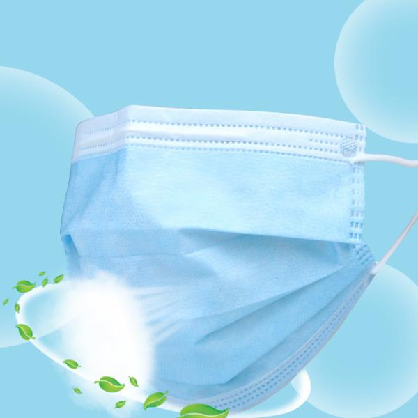 Ce Fda Certificate 3ply Non-Woven Fabrics Earloop Disposable Surgical Face Mask