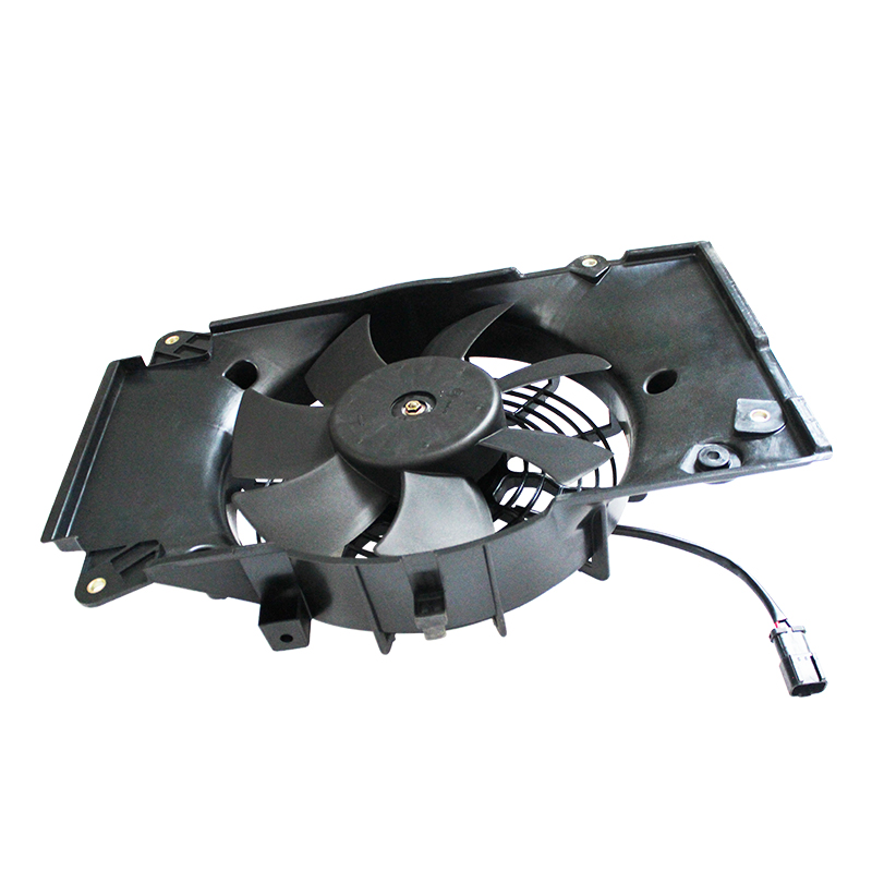 Heavy Truck Air Conditioning Condenser 6WF1 10PE1 Motor AC Condenser Fan Assy