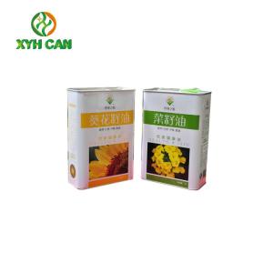 Wholesale Olive Oil Tin Can of 2.5l Empty Square Shape Food Grade Tin Box Packaging from china suppliers