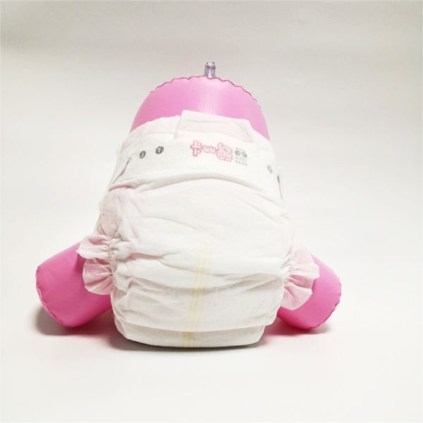 High Absorbing Overnight Disposable Baby Diaper Elastic waist