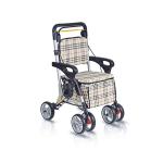 Aluminium Medical Rehabilitation Equipment Lightweight Rollator Walker With Seat
