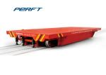 150 ton Carbon steel Rail Guided Electric Flat Transfer Cart for Factory Cargo
