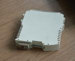 4 Poles OEM ODM PLC Housing 22.5mm Light Grey UL94V-0
