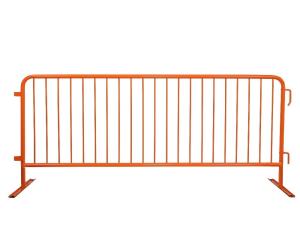 Wholesale 8.5ft crowd control barrier flat steel base /power coated hot dipped galvanized from china suppliers